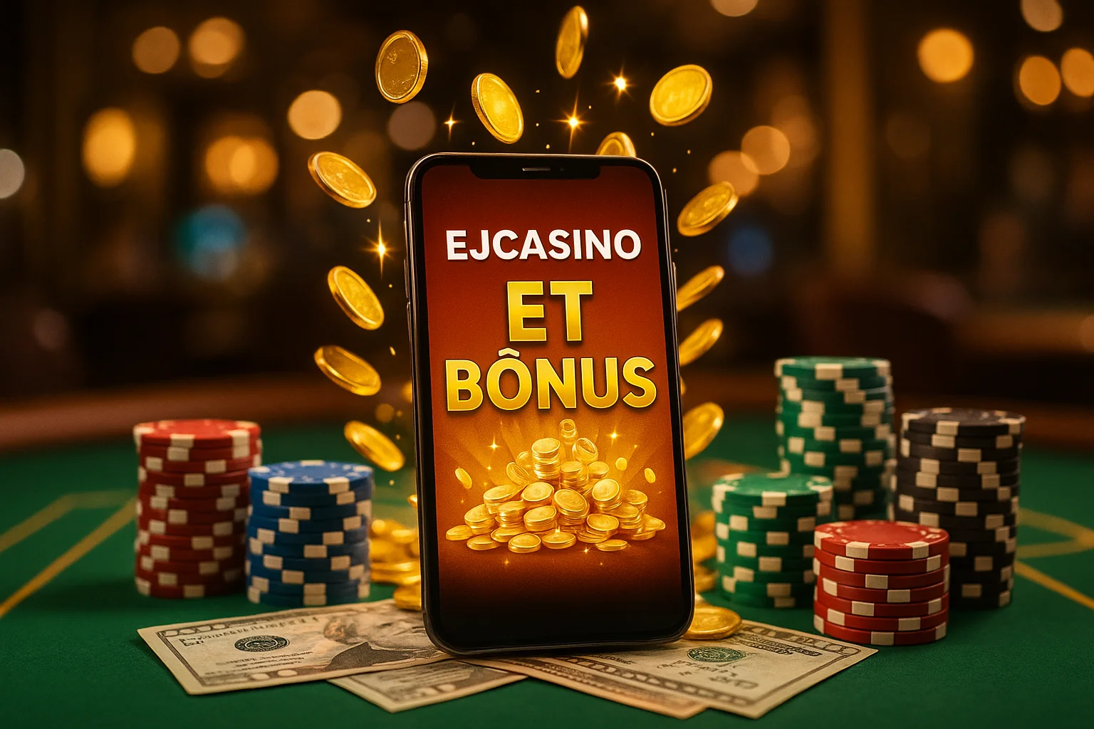 O bônus promocional EJCASINO é uma ótima maneira de começar sua aventura
