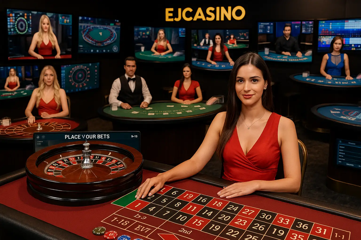 O EJCASINO Live Casino lança promoções regularmente