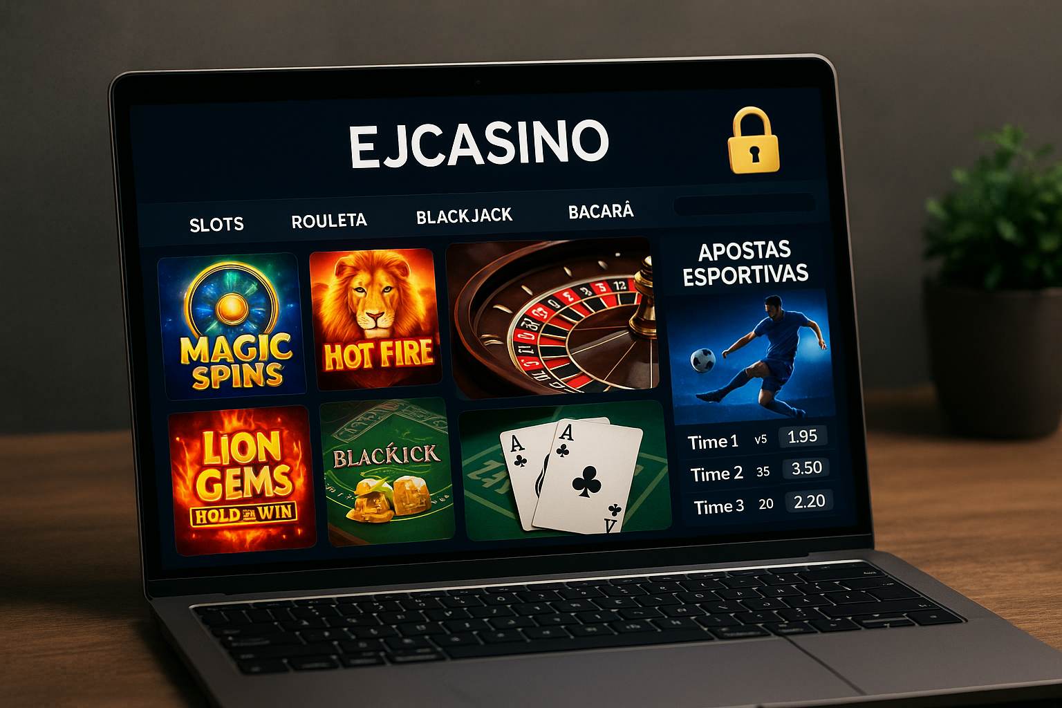 Jogos de cassino online EJCASINO